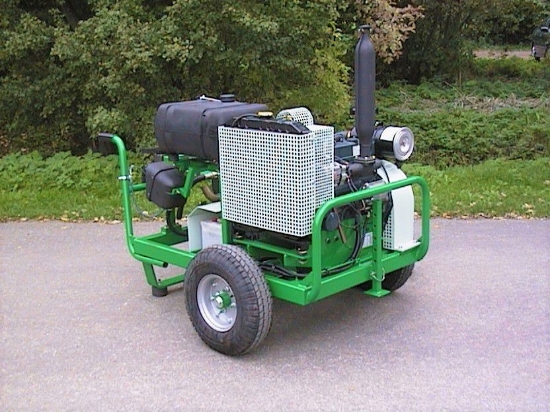 Picture of Diesel Driven Pump Skid - Imovilli P186 Plunger Pump 145l/min~50bar (Kubota- V1505)