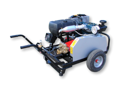 Picture of Mobile Diesel Driven Pump Skid - Speck P45 Plunger Pump 42l/min~200bar (Kubota- V1505)