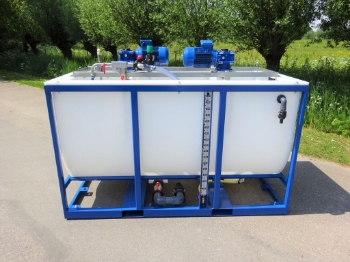 Picture of Tank with Mixer unit 1700L (Double Mixer Unit)
