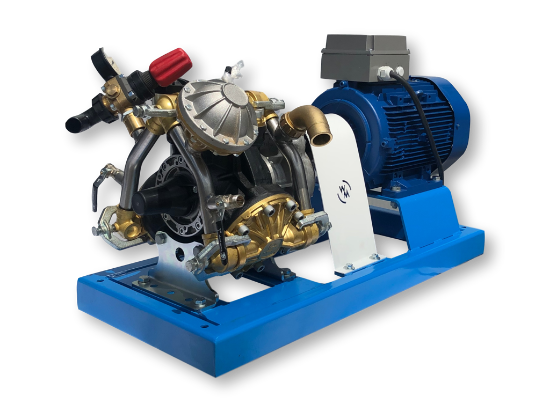 Picture of Imovilli IPB130 Diaphragm Pumpset 85l/min~40bar 7,5kW 400V (V-belt)
