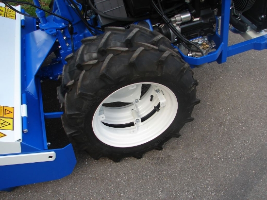Afbeeldingen van Nibbi MAK 8S Handtractor Weni 110CM "Overtop" (Frezen)