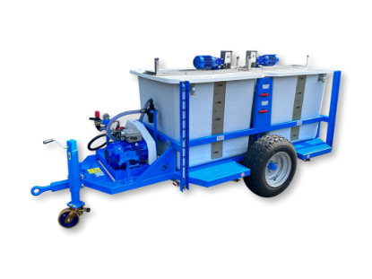 Picture of Spray cart 2x 1000L - M73 diaphragm pump M73 50l/min-50bar
