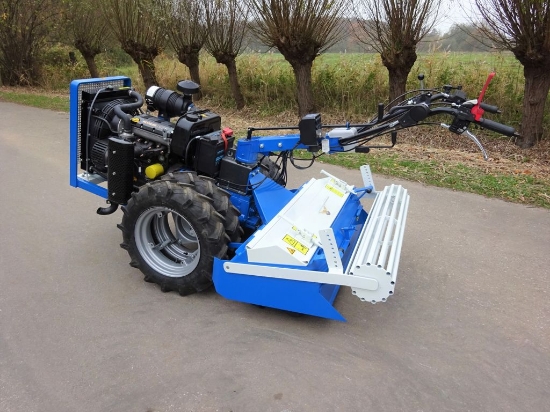 Picture of Nibbi MAK 8S Handtractor Weni 115CM "Overtop" (Rotary tiller)