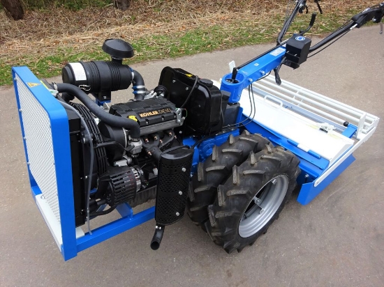 Picture of Nibbi MAK 8S Handtractor Weni 115CM "Overtop" (Rotary tiller)